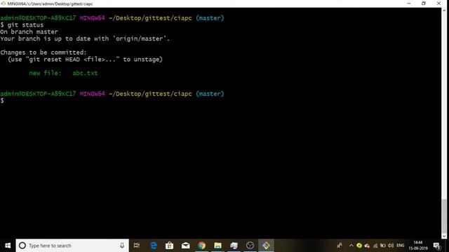 Git Gochi #2 Create Git Push Origin Master from PC смотреть онлайн