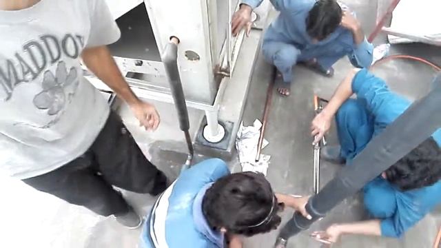 How to fitting AIRCONDITIONER | INDUSTRIAL chiller fitting basic | Sami cooling смотреть онлайн