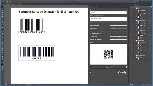 Einfache Barcode Erstellung in Adobe Illustrator - Tutorial zeigt EAN 13, Code 128 und QR Codes смотреть онлайн