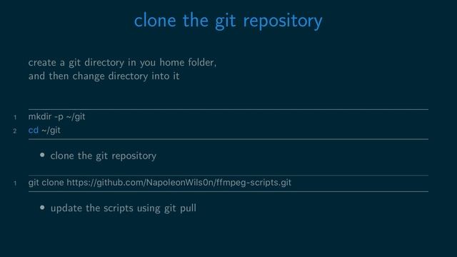 ffmpeg scripts install смотреть онлайн