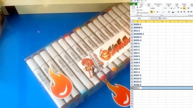 How to Order a Custom 72 piece Copic Sketch Marker Set from Otakufuel.com смотреть онлайн