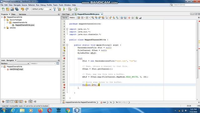 Java the complete Reference (Chapter 21) Example (16) Write to a File, Pre JDK 7 Example 2 смотреть онлайн