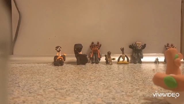 Я леплю из воздушного пластилина Токсичного Скибиди Туалета Черепа смотреть онлайн