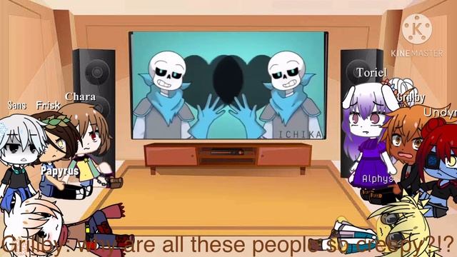 Undertale reacts to Sans AU memes|| REMAKE смотреть онлайн