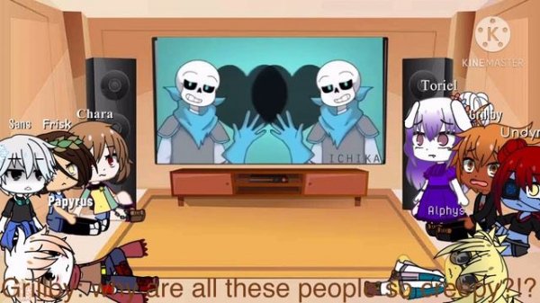Undertale reacts to Sans AU memes|| REMAKE