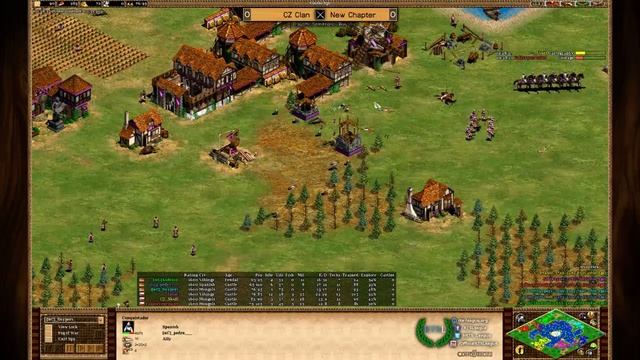 CZ vs. nC, Game 1 - Age of Empires II: The Conquerors Clan League, Season 38 - Semifinals смотреть онлайн