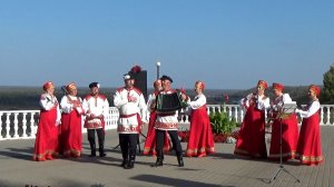 Концерт народного ансамбля «ТАЛИЦА» на смотровой площадке в Толмачево. Город Вязники