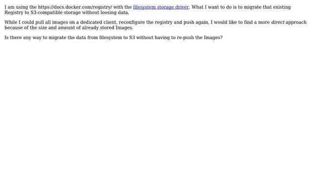 DevOps & SysAdmins: How to migrate Docker Registry from file system to S3 storage? смотреть онлайн