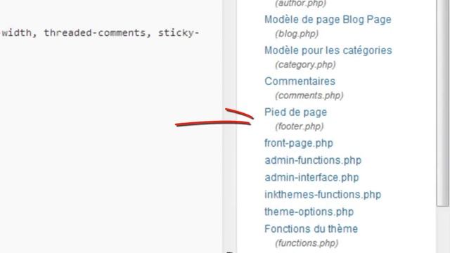 Tutoriel vidéo ajouter un lien dans son footer wordpress смотреть онлайн