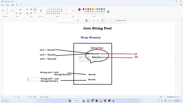 core java interview questions in Tamil - What is Java String Pool and benefits of String Pool смотреть онлайн