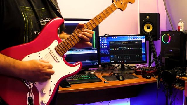 Panos Antonio Arvanitis - Pentatonic heavy licks in Drop Dm смотреть онлайн