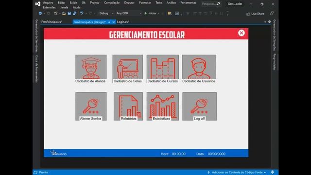 Sistema de gestão escolar - Parte 3 Permissões de usuários смотреть онлайн