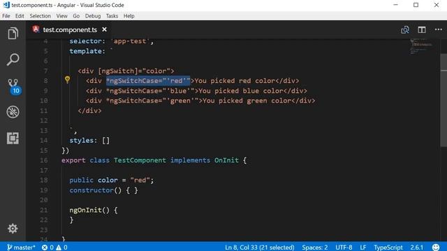 Angular 7 Tutorial - 13 - ngSwitch Directive 2019 смотреть онлайн