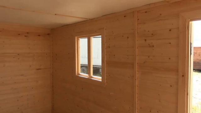 Бытовка 2.3х4.0м садовая с отделкой. Цена 35 200 руб. ( Бытовки бани в СПб) смотреть онлайн