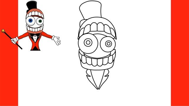 How to Draw Caine | The Amazing digital Circus смотреть онлайн