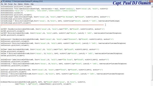 How to Create Vehicle Management System in Python - Tutorial 3 of 4 смотреть онлайн