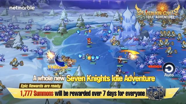[Seven Knights Idle Adventure] Launch Trailer 30s смотреть онлайн