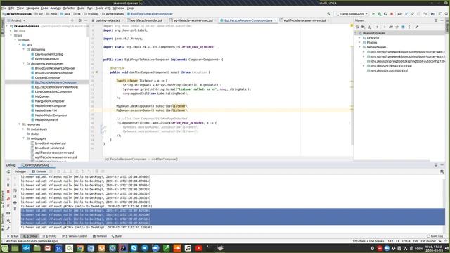 ZK Event Queues смотреть онлайн