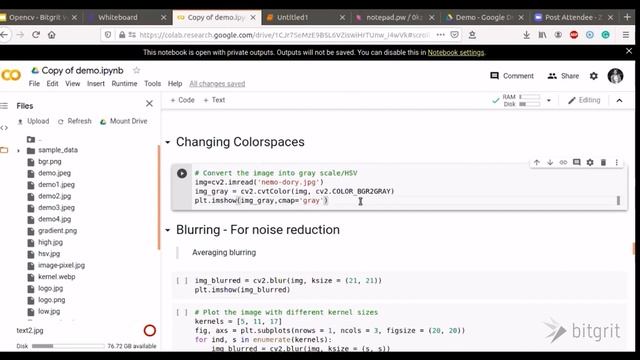"OpenCV with Python" bitgrit Webinar (May 17, 2020) смотреть онлайн