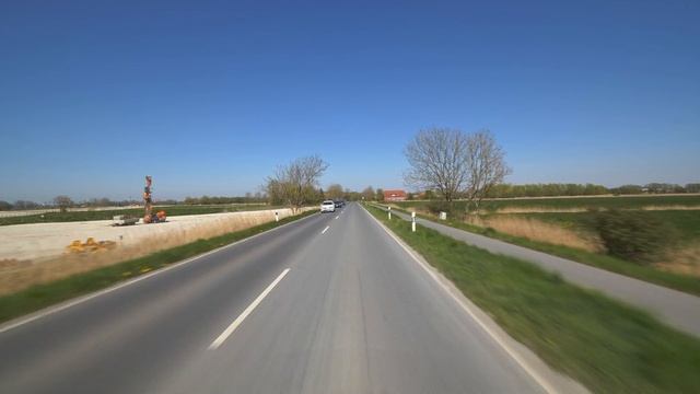 Sande / Wilhelmshaven, Germany: Oldenburger Damm, Wilhelmshavener Straße, Bunsenstraße - 4K Ultra H смотреть онлайн