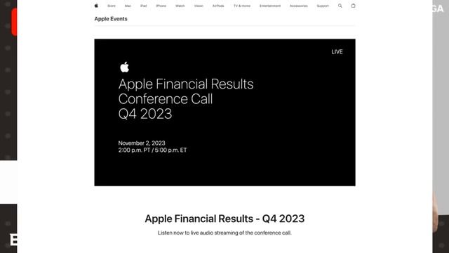 WATCH LIVE: Apple Q4 Earnings Call $AAPL смотреть онлайн