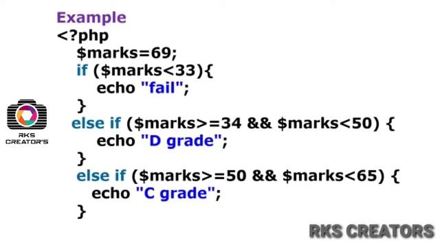 PHP if else if Statement || php control statements || php in tamil смотреть онлайн