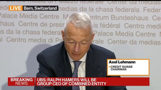 Credit Suisse Chairman: This Is A Sad And Historic Day