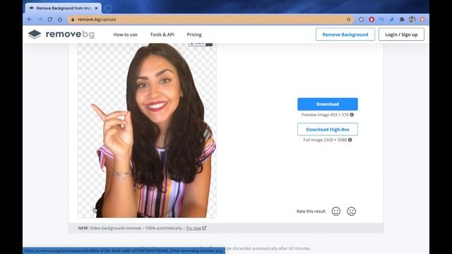 REMOVEBG: Cómo quitar el fondo a una imagen EN 5 SEGUNDOS смотреть онлайн