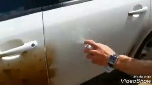 Убираем битум с автомобиля