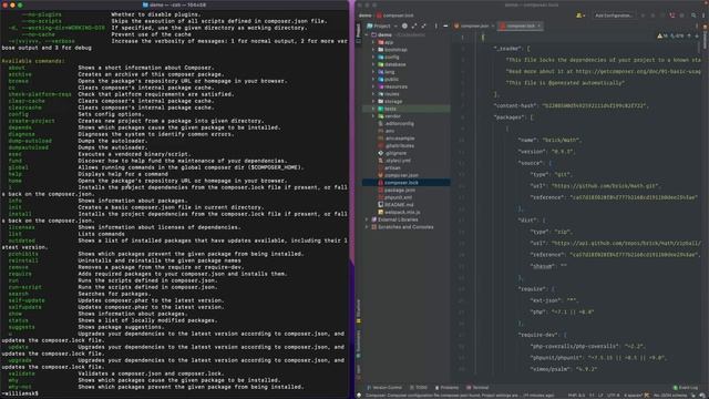 How to Use Available Composer Commands смотреть онлайн