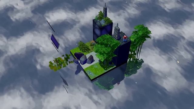 Miegakure [Hide&Reveal] a true 4D puzzle-platforming game смотреть онлайн