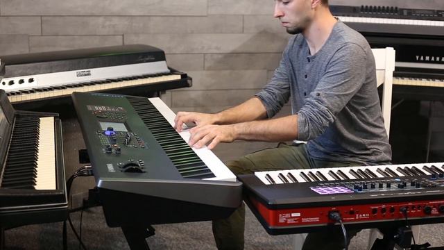 Roland Fantom VS Yamaha MODX Piano Pad, e Piano смотреть онлайн