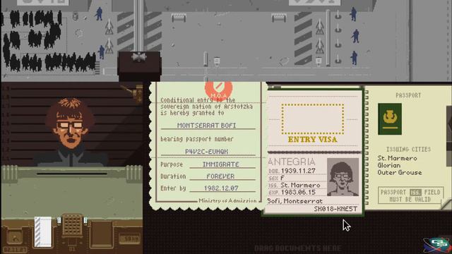 Gamers Sphere Plays Papers, Please смотреть онлайн
