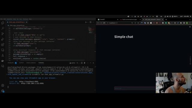 Introduction to Building a ChatGPT Like App with Python, Streamlit & OpenAI смотреть онлайн