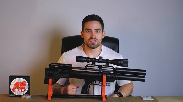 Krugergun Снайпер Буллпап 4.5 мм (420 мм, резервуар 510, редуктор, пластик) видео обзор смотреть онлайн