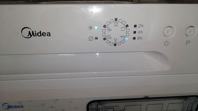 Посудомоечная машина Midea. Программа: ECO 50° смотреть онлайн