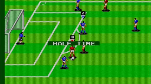 Master System Tecmo World Cup '93 Europe France vs Morocco смотреть онлайн