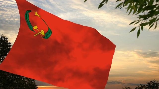 Флаг и гимн Народной Республики Конго Flag and anthem of the People's Republic of the Congo смотреть онлайн