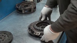 Ремонт сухого сцепления трансмиссии АКПП 0АМ DSG DQ200