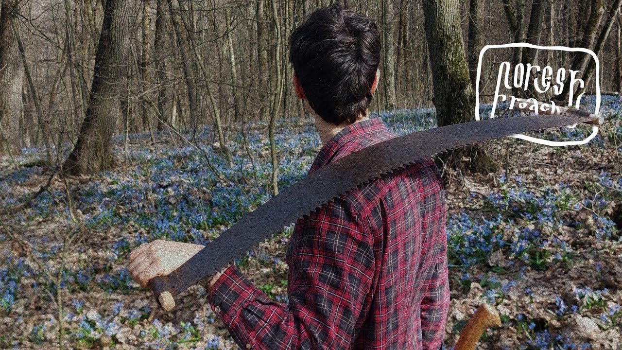 ВОССТАНОВЛЕНИЕ СОВЕТСКОЙ ДВУРУЧНОЙ ПИЛЫ! АНАЛОГ БЕНЗОПИЛЕ! смотреть онлайн