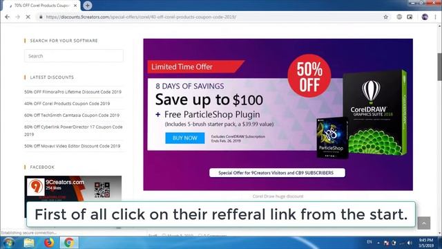 (Verified) 50% OFF Corel Products Discount for lifetime 2019 | CB9 смотреть онлайн
