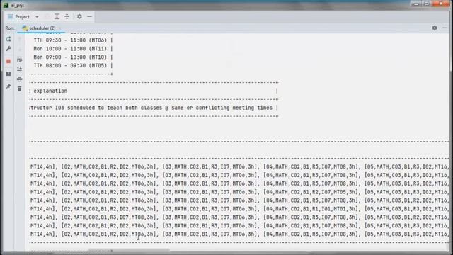 Class Scheduling + Python + Genetic Algorithm + Credit Hours (prototype project 07 - public version смотреть онлайн