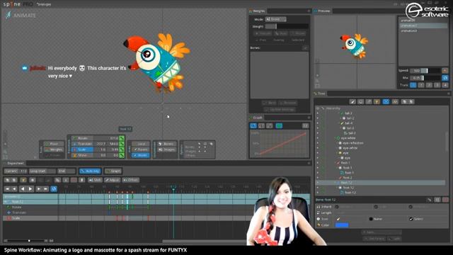 Twitch: Animating a logo and mascotte for a splash screen смотреть онлайн