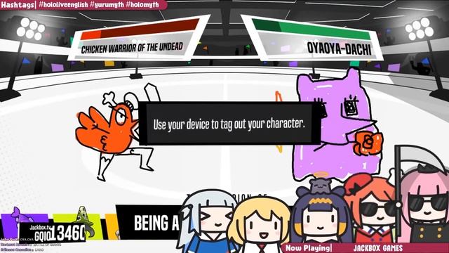 【Hololive】Ina - Undefeated Takodachi【Jackbox Games】 смотреть онлайн