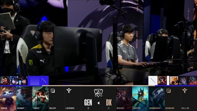 GEN vs. DK | Quarterfinals | 2022 World Championship | Gen.G vs. DWG KIA | Game 1 (2022) смотреть онлайн