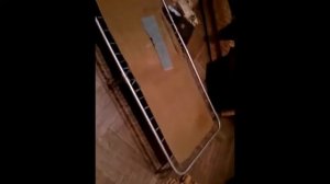 Раскладушка. Подшитая - с заплаткой. СССР