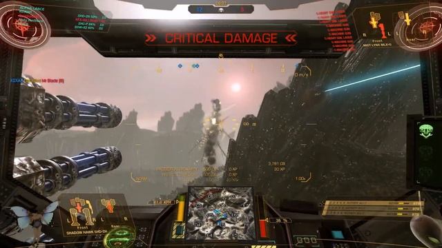 Mechwarrior Online - Неудачный запуск Mist Lynx в космос смотреть онлайн