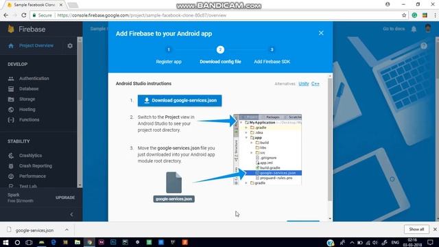 Connecting app to Firebase (Part-4) - [ Android Facebook Clone ] смотреть онлайн