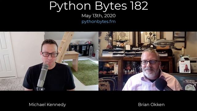 Extras & Jokes (182) - Python Bytes смотреть онлайн