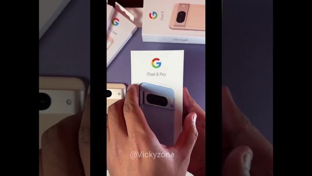 Google Pixel 8 & 8 pro Unboxing⚡⚡⚡ смотреть онлайн